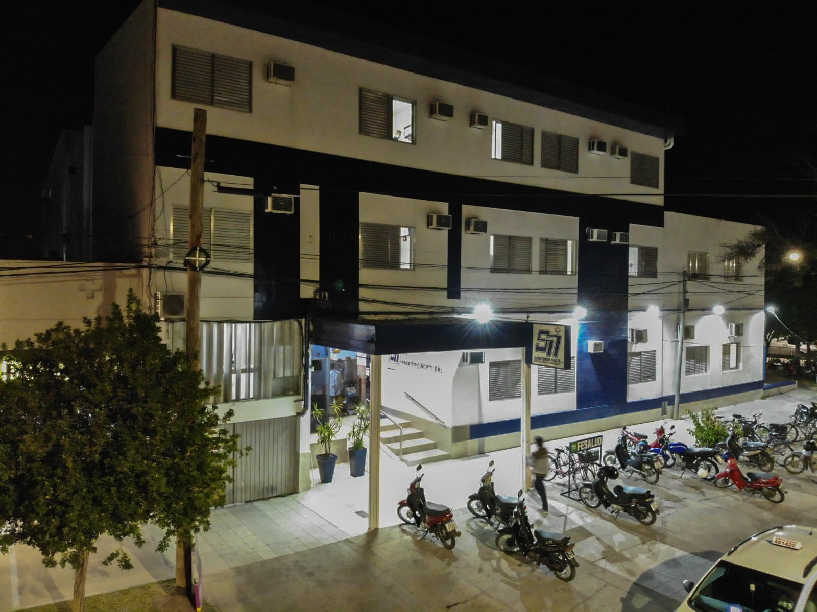 Fachada del Sanatorio Norte